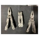 Collection of Multi-Tools and Measuring Instruments