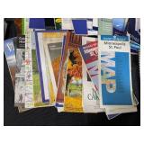 Extensive Lot of Notebooks, Legal Pads, and Maps