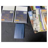 Extensive Lot of Notebooks, Legal Pads, and Maps