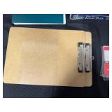 Collection of Office and School Supplies Including Notebooks, Legal Pads, and Cutting Mats