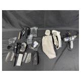Lot of Personal Grooming Tools including Rowenta Steam Brush and Hair Clippers