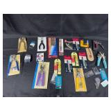 Assorted Hand Tools and Stationery Items Collection