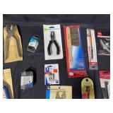 Assorted Hand Tools and Stationery Items Collection