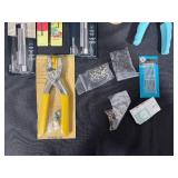 Assorted Hand Tools and Stationery Items Collection
