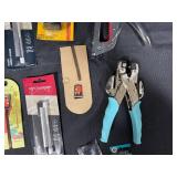 Assorted Hand Tools and Stationery Items Collection