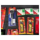 Assorted Collection of Utility Knives and Replacement Blades