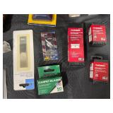 Lot of Utility Blades, Knives, and Blade Replacements