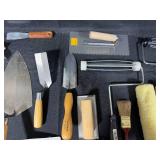 Large Lot of Painting and Tiling Tools