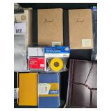 Office Supplies Bundle: Journals, Labels, Tape, and More