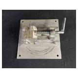 Metal Vise with Mounting Plate and Long Electrical Cord