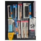 Large Lot of Art and Writing Supplies Set