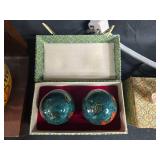 Eclectic Collection: Vintage Globe Bookends, Wooden Tray and Other Home Decor Items