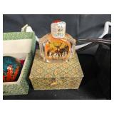 Eclectic Collection: Vintage Globe Bookends, Wooden Tray and Other Home Decor Items