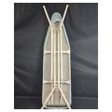 Foldable Ironing Board with Striped Cover