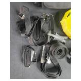 Heavy Duty Tie Down Straps and Rope Set with Carrying Bag
