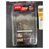 Collection of Rigid Blades, Work Sharp Abrasives Kits, and SKIL Drill Bit Set