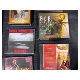 Music CDs Featuring Artists Like Bob Dylan, Chuck Berry, and Janis Joplin