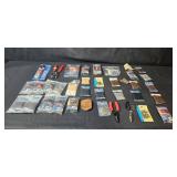 Collection of Leather Crafting Tools and Accessories