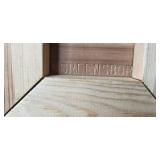 Lot of Panasonic Iron, Wood Wall Clock, and Brass Tone Cherub Bookends