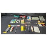 Lot of Mixed Household Hardware and Tool Accessories