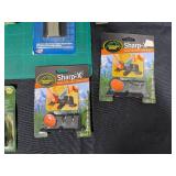 Collection of Knife and Tool Sharpeners Including Gerber, ACCU Sharp, and Outdoor Edge
