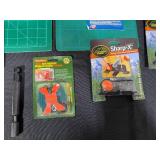 Collection of Knife and Tool Sharpeners Including Gerber, ACCU Sharp, and Outdoor Edge