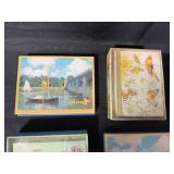 Lot of Claude Monet-Inspired Notecard Boxes