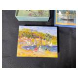 Lot of Claude Monet-Inspired Notecard Boxes