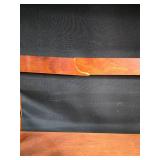 Pair of Wooden Bookshelves with Adjustable Shelves