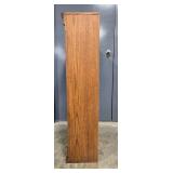 Vintage Wooden Bookshelf with Decorative Trim