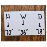 Heavy Duty Plastic Storage Shelving Unit - 5 Tier