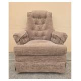 Armchair with Tufted Design