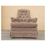 Armchair with Tufted Design