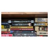 Large Collection of Mystery, Thriller, and Classic Novels