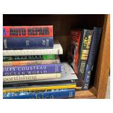 Collection of Automotive, Fishing, and Geography Books