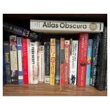 Collection of Art, History, and Fiction Books