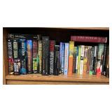 Collection of Books Including Fiction, Non-Fiction, and Classic Literature