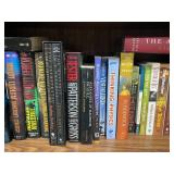 Collection of Books Including Fiction, Non-Fiction, and Classic Literature