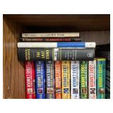 Collection of Books Including Fiction, Non-Fiction, and Classic Literature