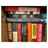 Collection of Hardcover and Paperback Books Featuring Popular Authors