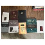 Collection of Various Bibles and Religious Texts