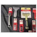 Set of Assorted Paint Scrapers and Blades