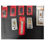 Set of Assorted Paint Scrapers and Blades