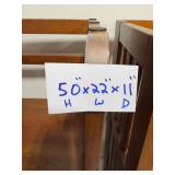 Pair of Wooden Bookshelves