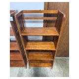 Pair of Wooden Bookshelves