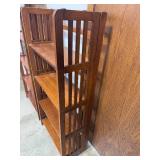 Pair of Wooden Bookshelves