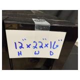 Whirlpool Microwave Oven - Black, 12x22x16 Inches