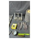 Collection of Roofing Tools and Materials for Repair