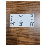 Five-Drawer Solid Wood Dresser with Ornamental Carving