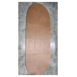 Vintage Dining Table Set with Caned Back Chairs